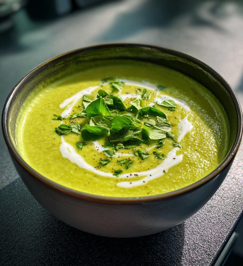 Creamy Zucchini Soup Recipe: Easy and Delicious Cold Soup