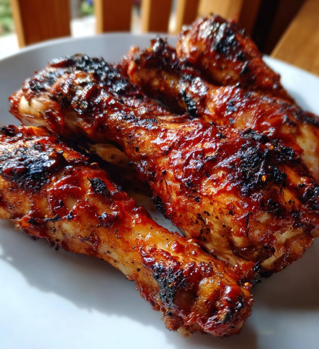 BBQ Chicken Drumsticks Recipe - Juicy & Easy Grilled Delight - step by step