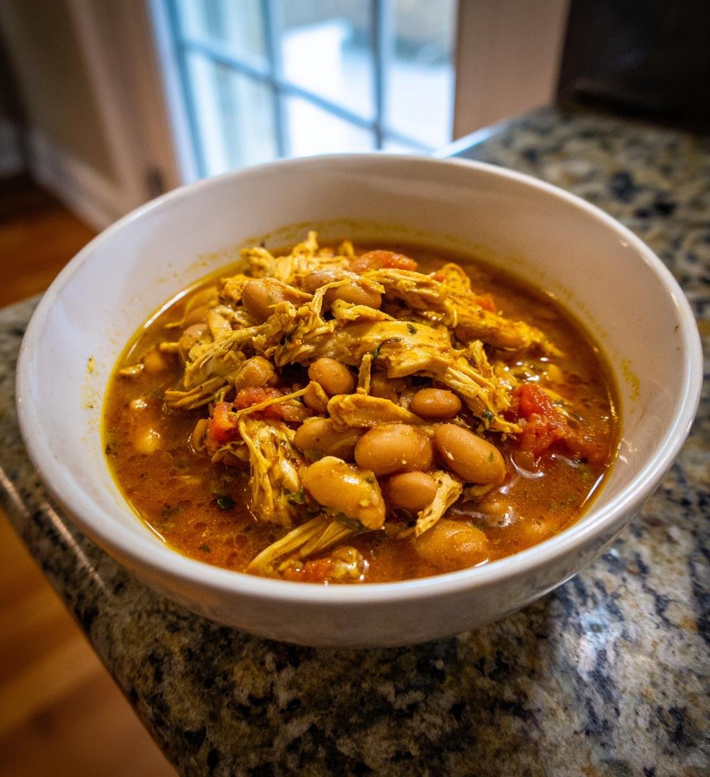 Slow Cooker White Chicken Chili: The Easy, Creamy Delight - step by step