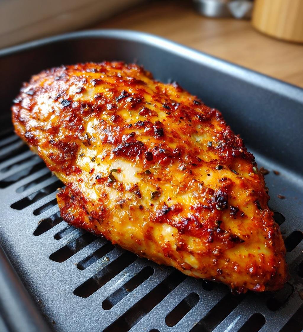 Air Fryer Chicken Breast Recipe Juicy, Easy, and Flavorful - step by step