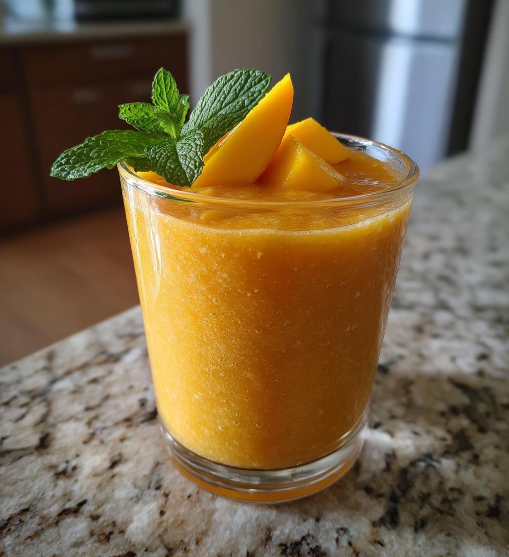 Mango Smoothie Recipe Tropical: Quick, Creamy & Delicious - step by step