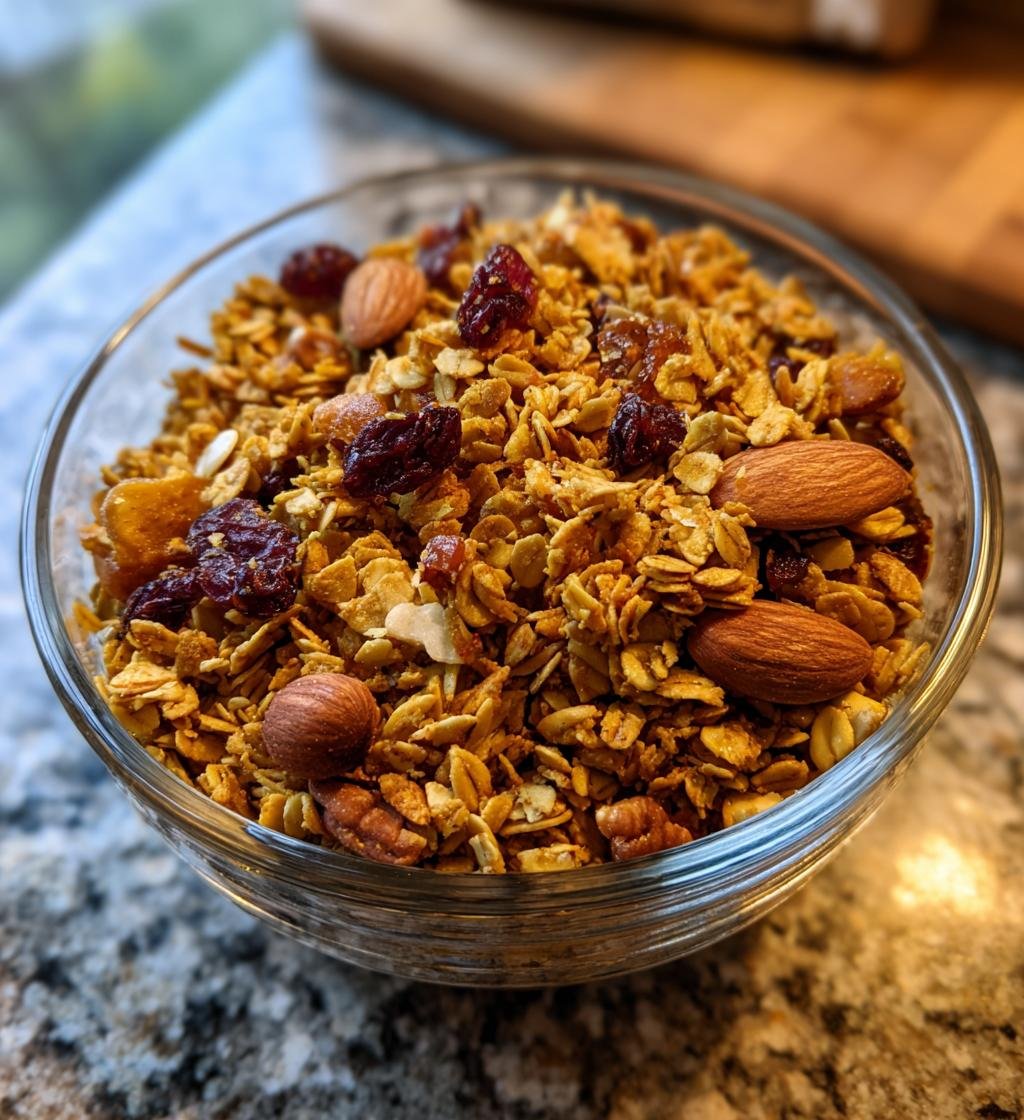 Granola Recipe Homemade Crunchy: The Best Quick & Easy Snack - step by step