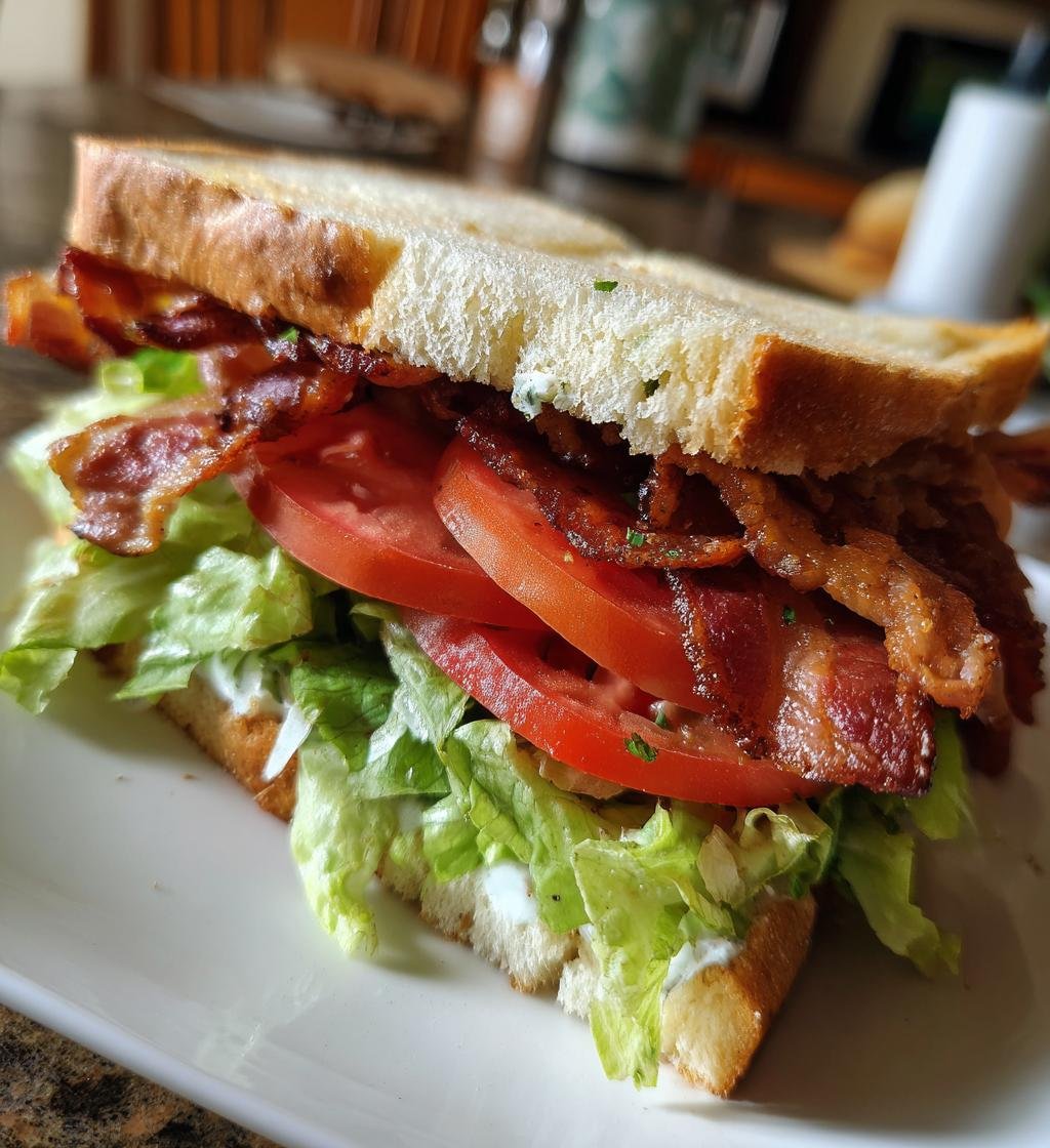 BLT Sandwich Recipe Classic - Easy, Crispy, and Delicious! - step by step