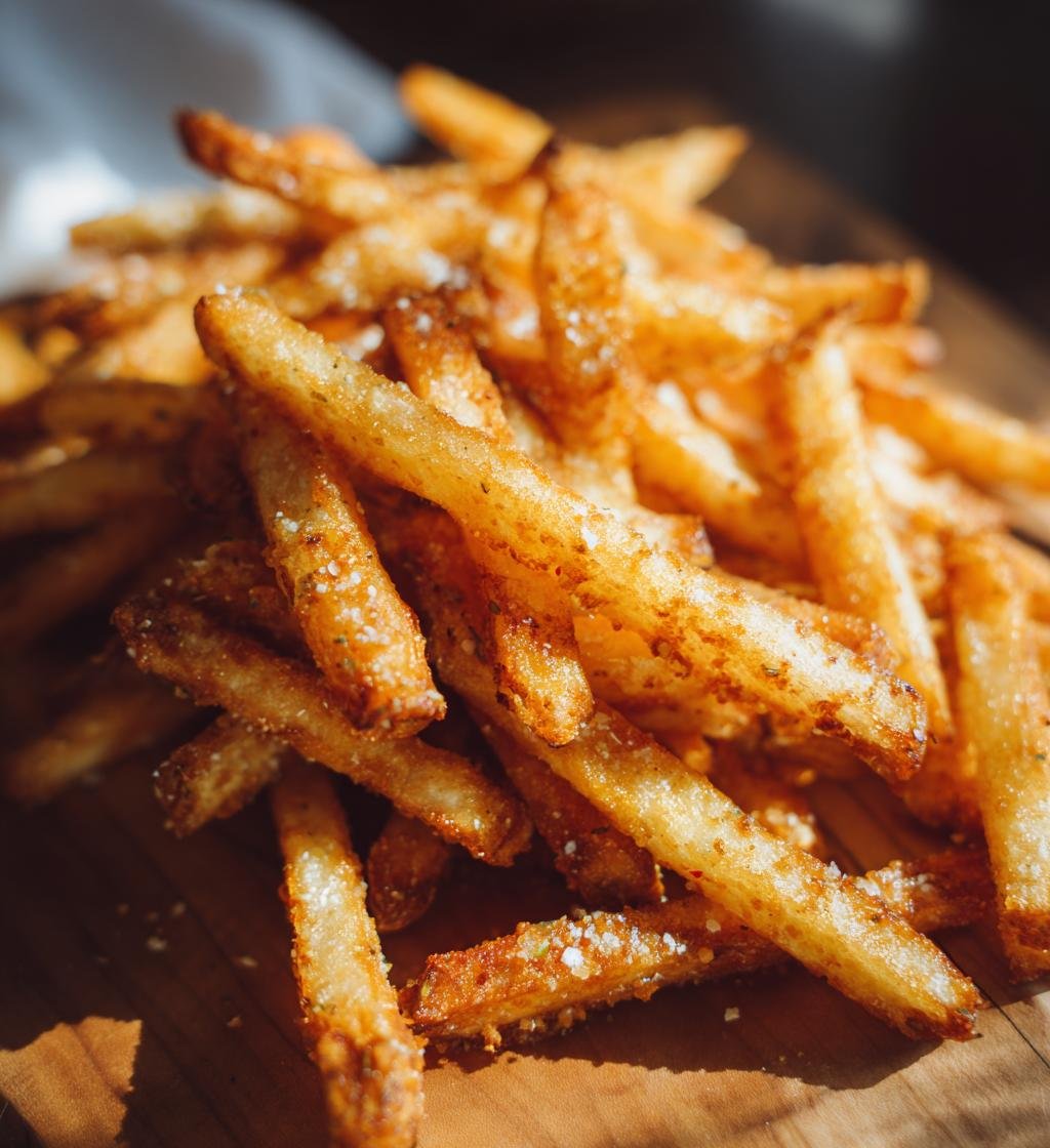 Air Fryer French Fries Crispy Recipe - Quick & Delicious Homemade Fries - step by step
