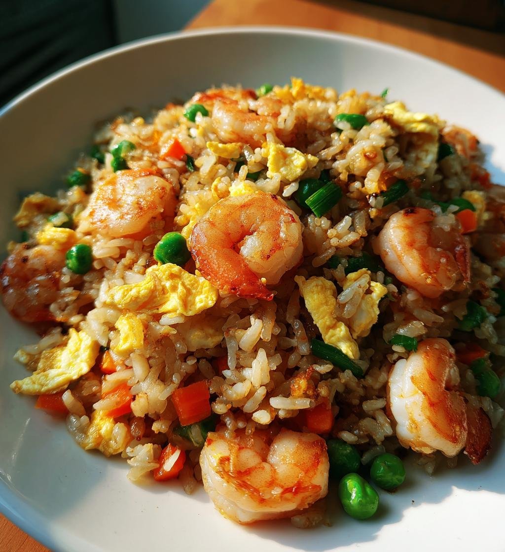 Easy Shrimp Fried Rice - A Quick and Delicious Weeknight Meal - step by step
