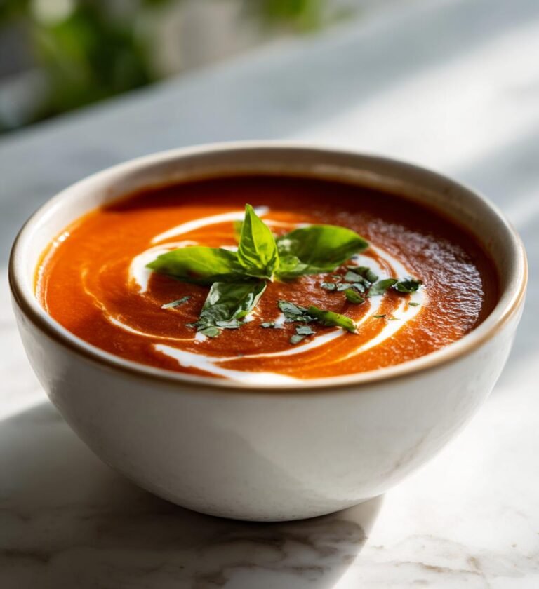 slow cooker tomato soup recipe