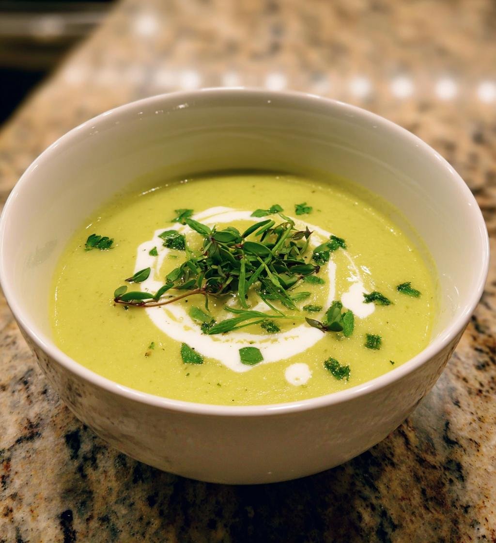 Creamy Zucchini Soup Recipe: Easy and Delicious Cold Soup - step by step