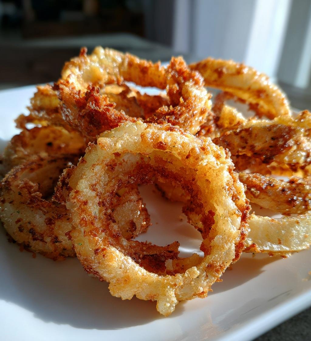 Air Fryer Onion Rings Recipe - Crispy & Deliciously Easy Snack - step by step