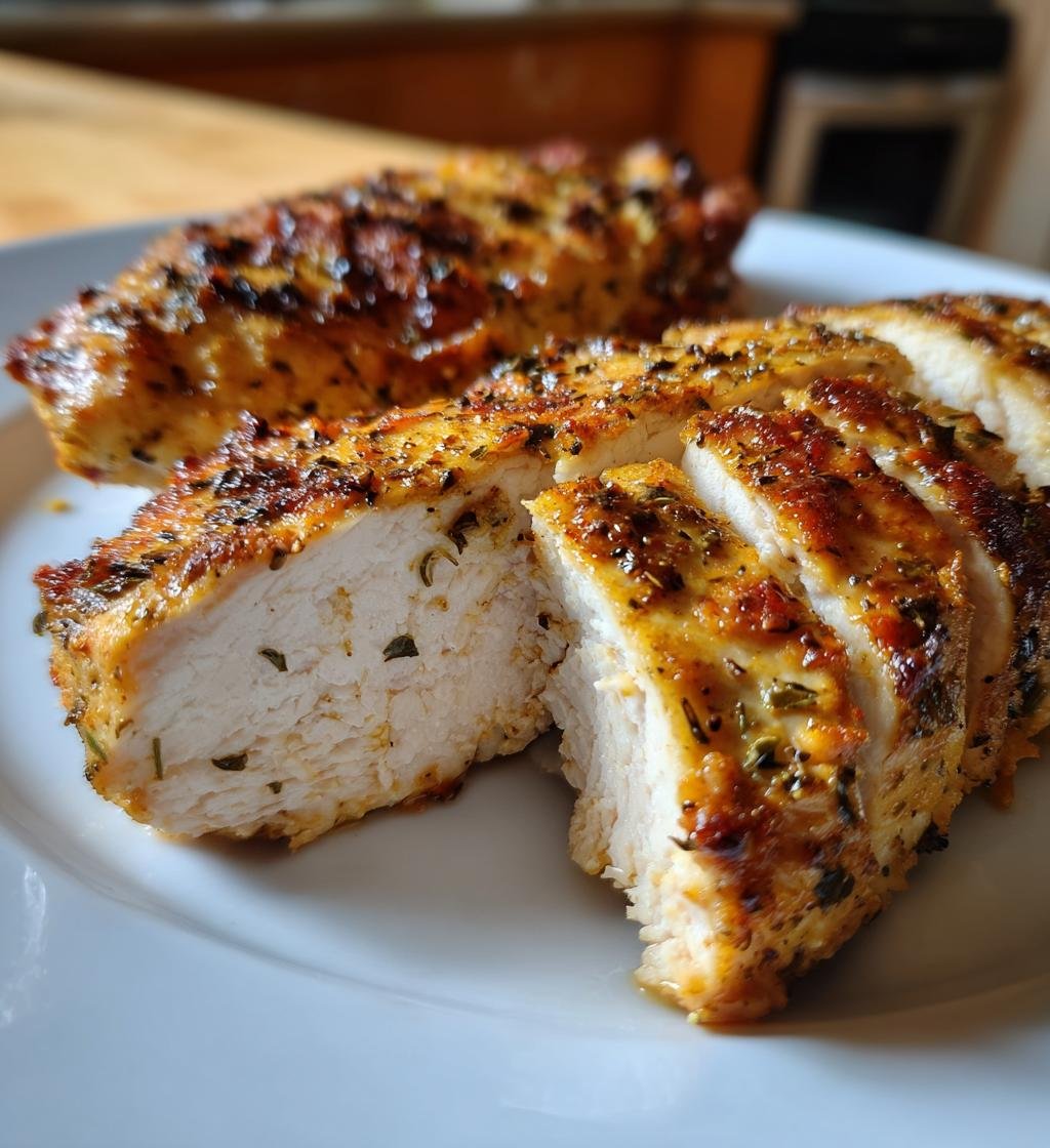 Air Fryer Chicken Breast Recipe - Juicy and Perfectly Crispy - step by step