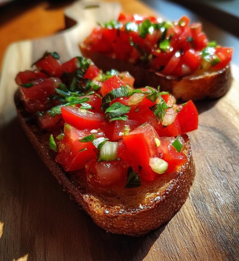 bruschetta recipe easy classic tomato