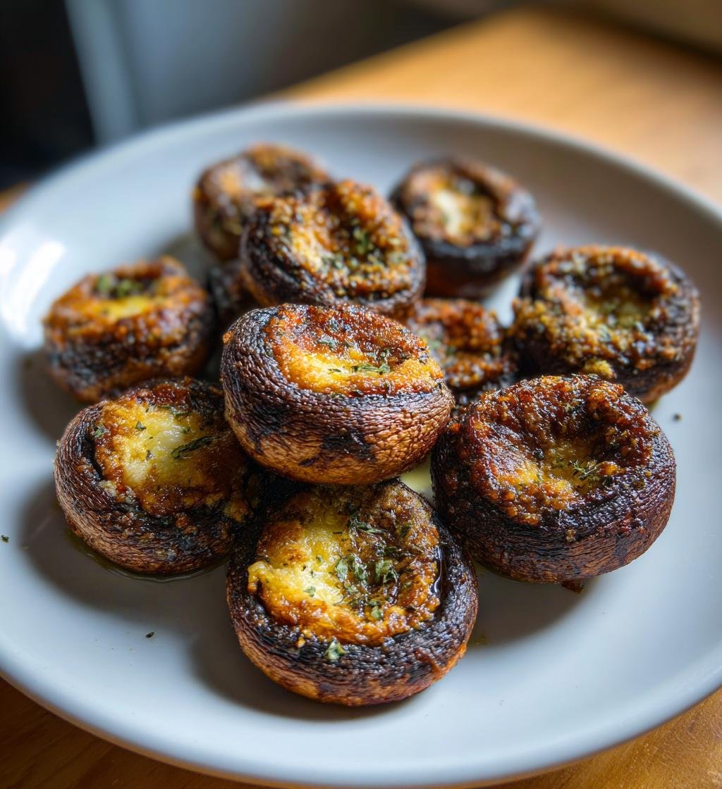 Air Fryer Portobello Mushrooms for Summer Dinners: Juicy & Delicious